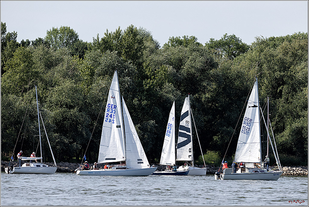 100 Jahre Rheinwoche 2022 - 1. Wettfahrt Porz - Hitdorf, 03.06.2022,